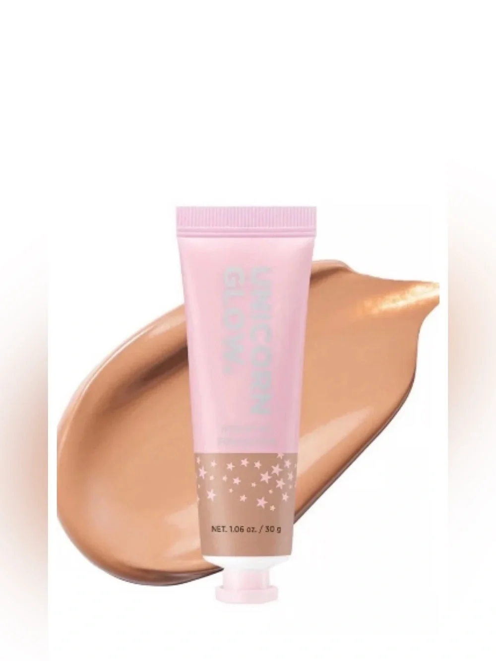5/$35 NWT unicorn glow liquid hydrating foundation medium dewy 09 toffee 1.06 oz
